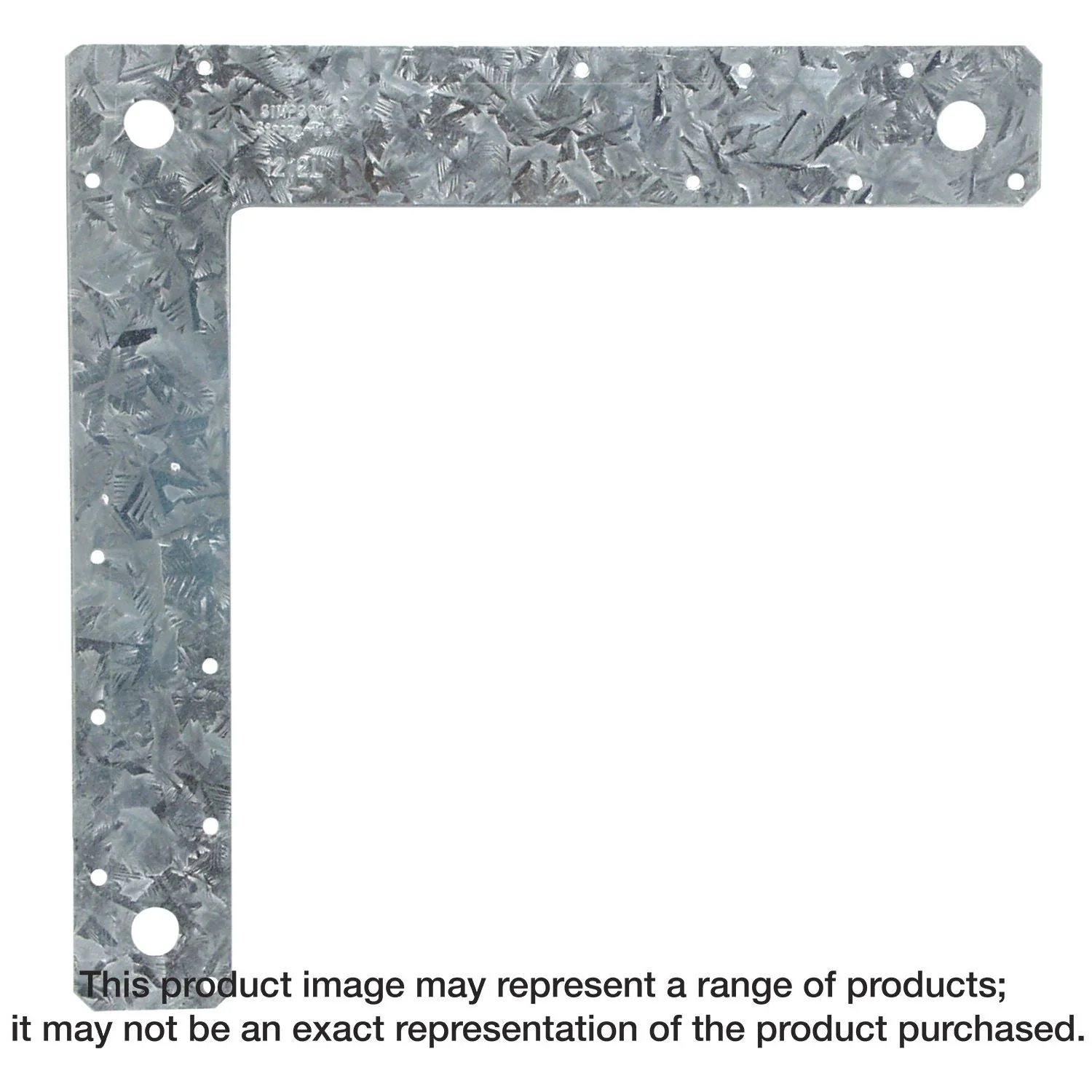 Simpson Strong-Tie 1212L 12-in. x 12-in. 14-Gauge Galvanized L Strap - Image 3