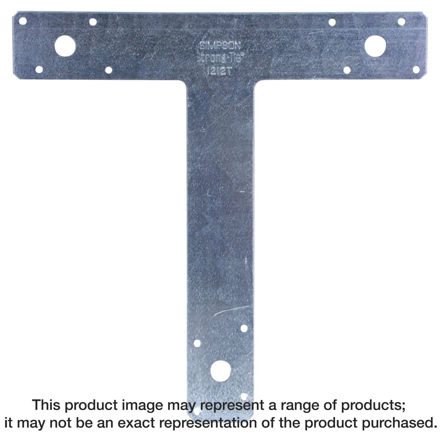 Simpson Strong-Tie 1212T 12-in. x 12-in. 14-Gauge Galvanized T Strap - Image 3