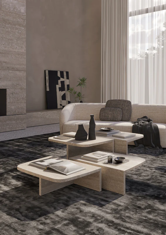 1280 PAVILION | Coffee table set $18,375.00 - Image 3