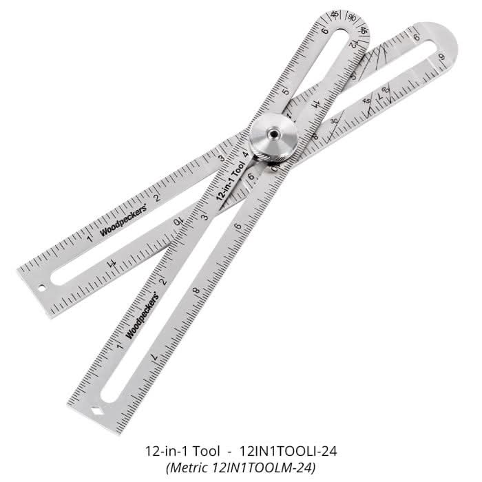 Woodpeckers 12IN1TOOLI-24 12-in-1 Tool, Inch - Image 1