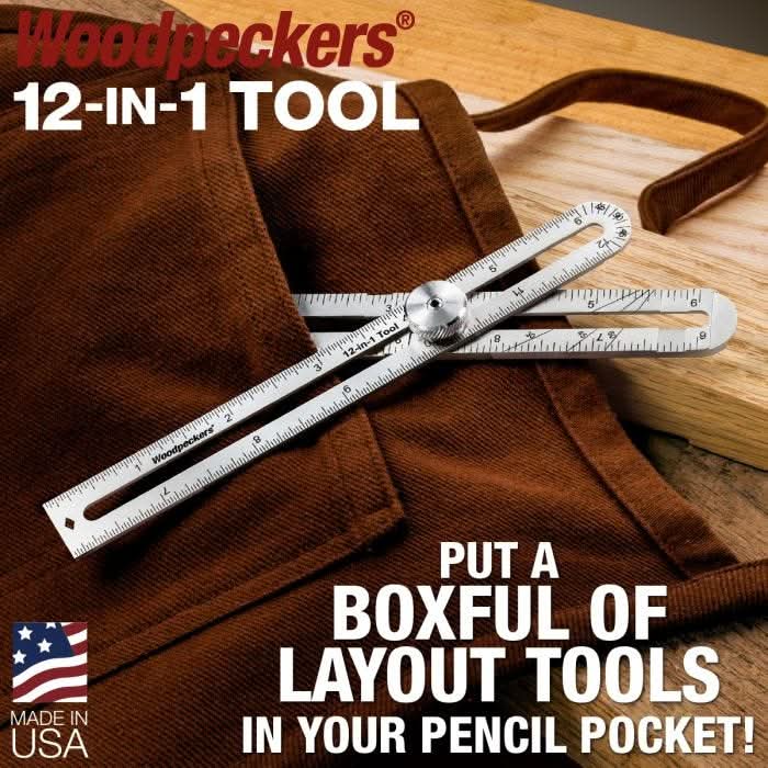 Woodpeckers 12IN1TOOLI-24 12-in-1 Tool, Inch - Image 2