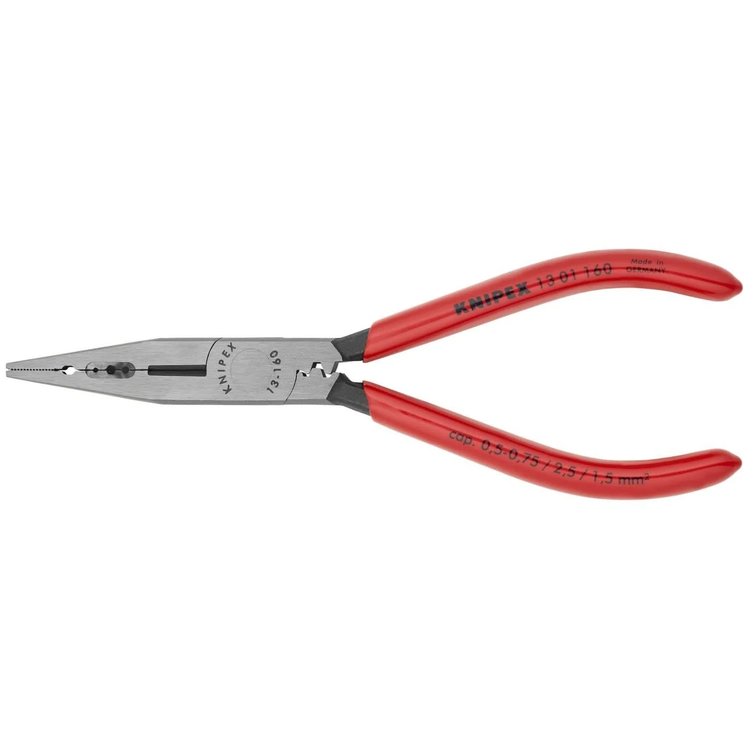Knipex 13 01 160 SB 4-in-1 Electricians' Pliers-Metric Wire - Image 1