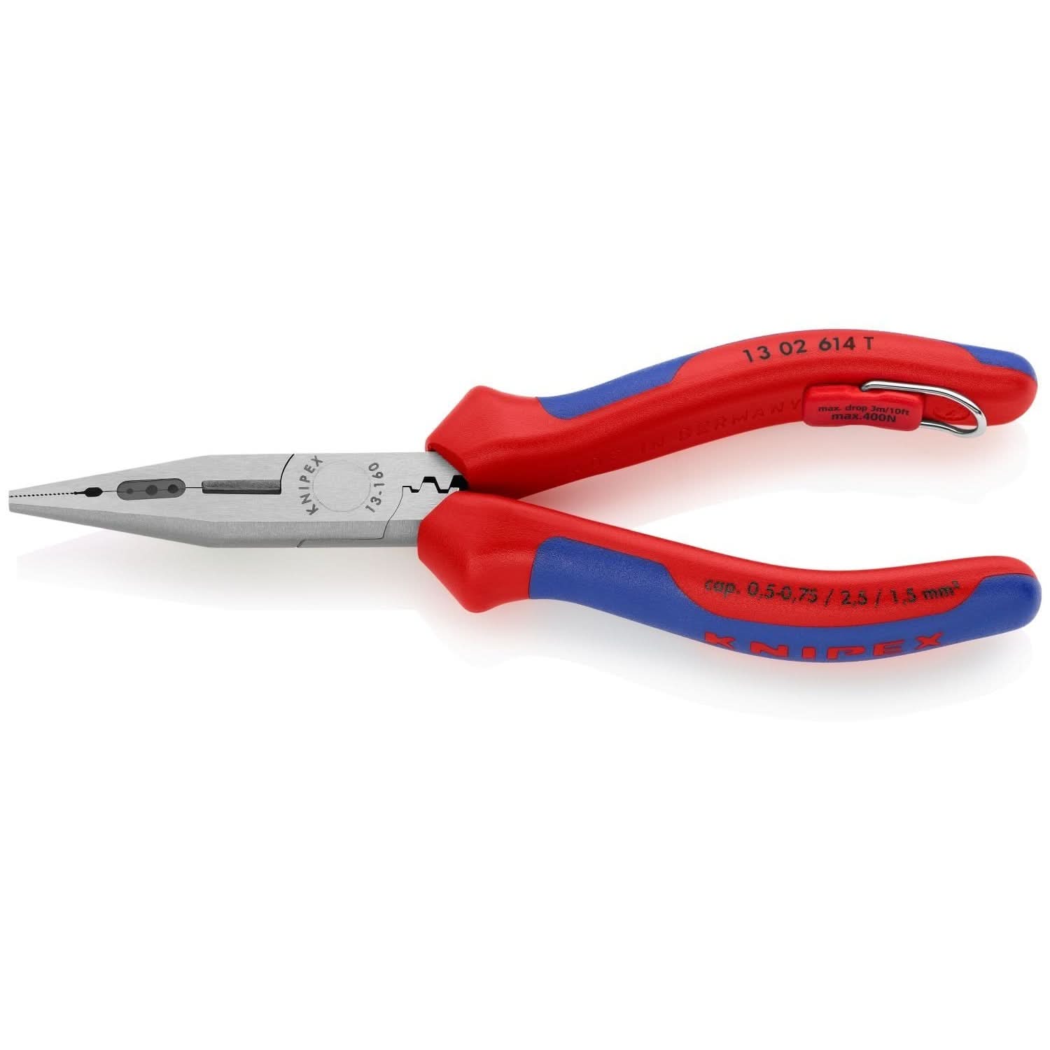 Knipex 13 02 614 T BKA 4-in-1 Electricians