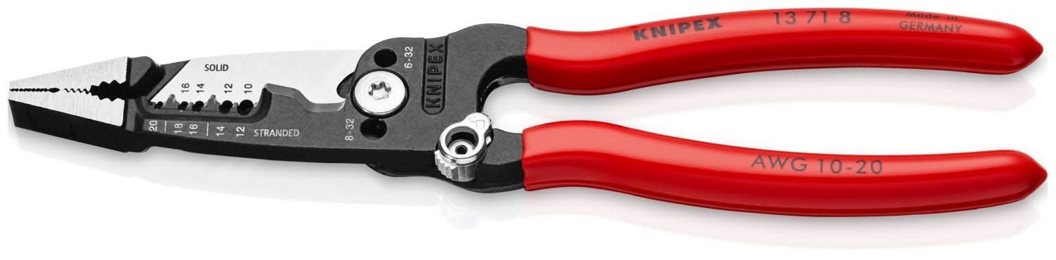 Knipex 13 71 8 Forged Wire Stripper 20-10 AWG - Image 2