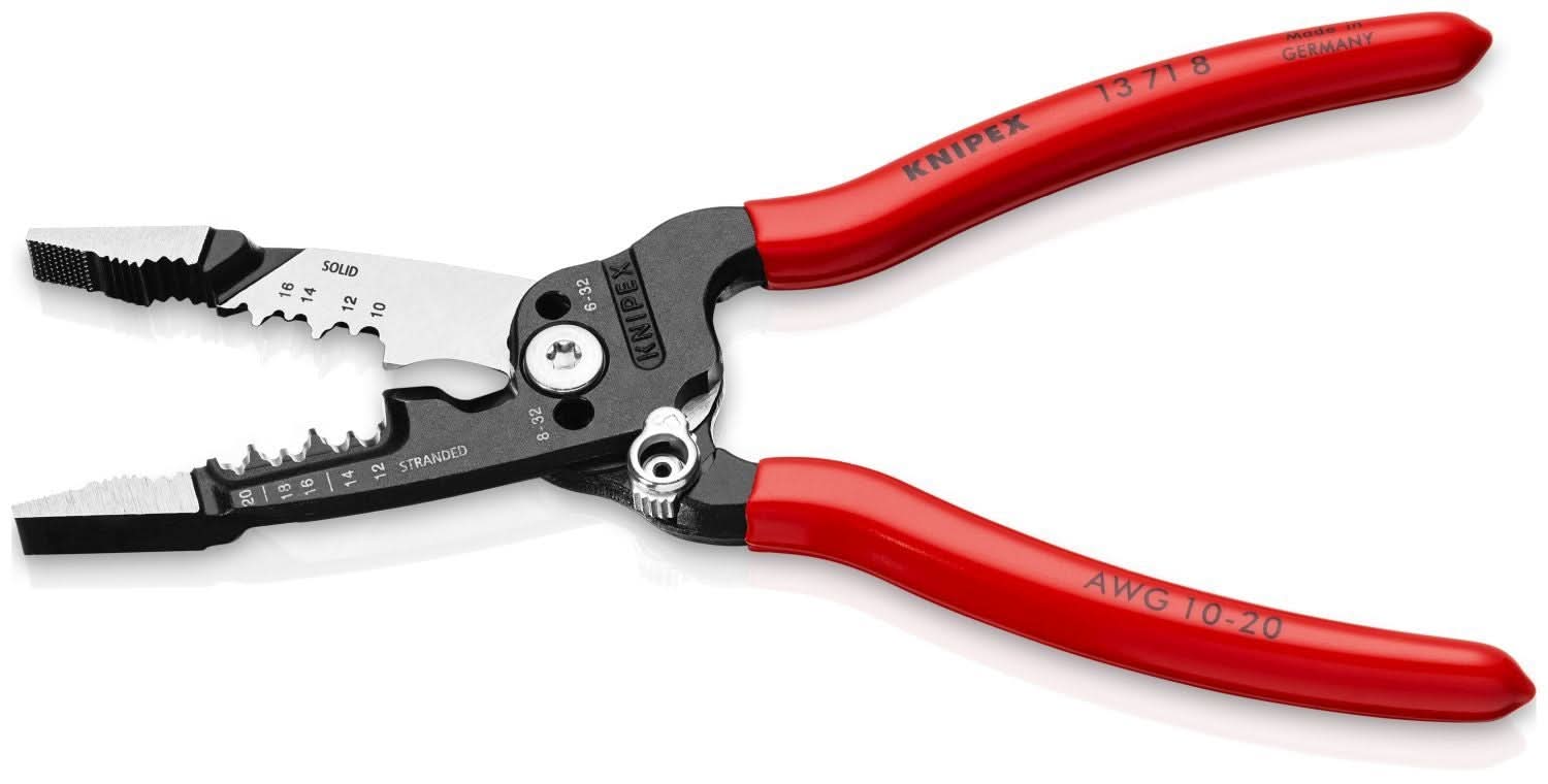 Knipex 13 71 8 Forged Wire Stripper 20-10 AWG - Image 3