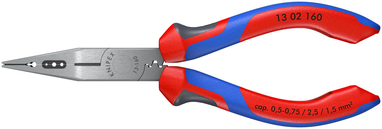 Knipex 13 02 160 SB 4-in-1 Electricians' Pliers-Metric Wire - Image 1