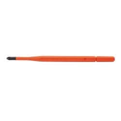 Klein Tools 13156 Screwdriver Blades, Insulated Single-End, 2-Pack - Image 2