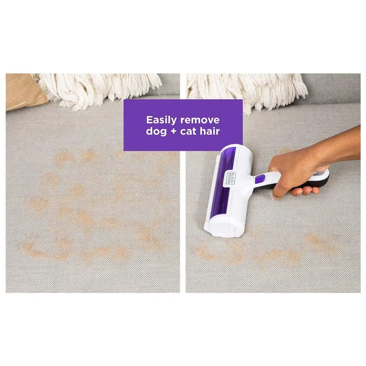 Black + Decker Reusable Pet Hair Remover (HMSCT0001) - Image 3