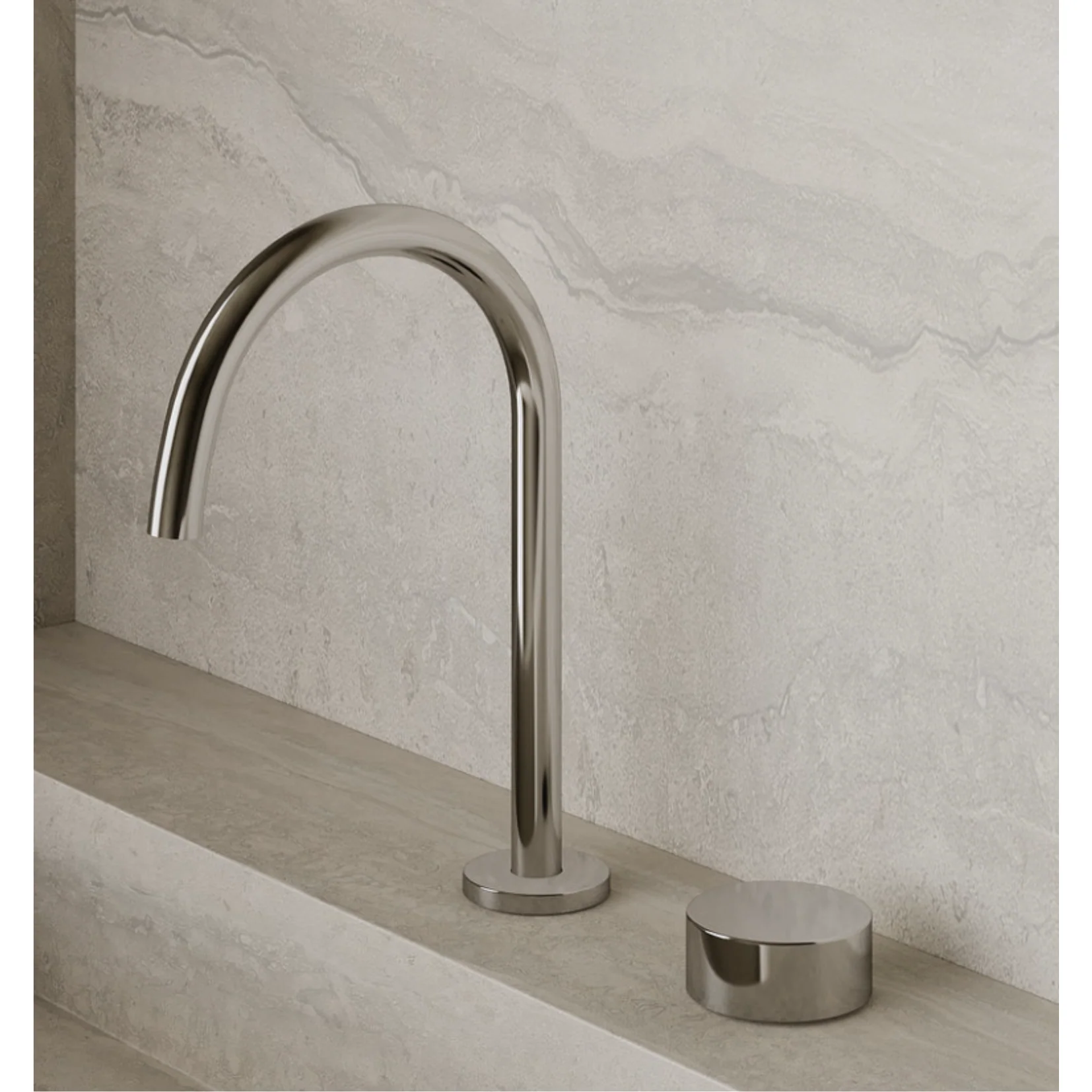 ELEMENTO BATH | HIGH ARC COUNTER MOUNTED FAUCET | $930.00 - $1,095.00 - Image 2