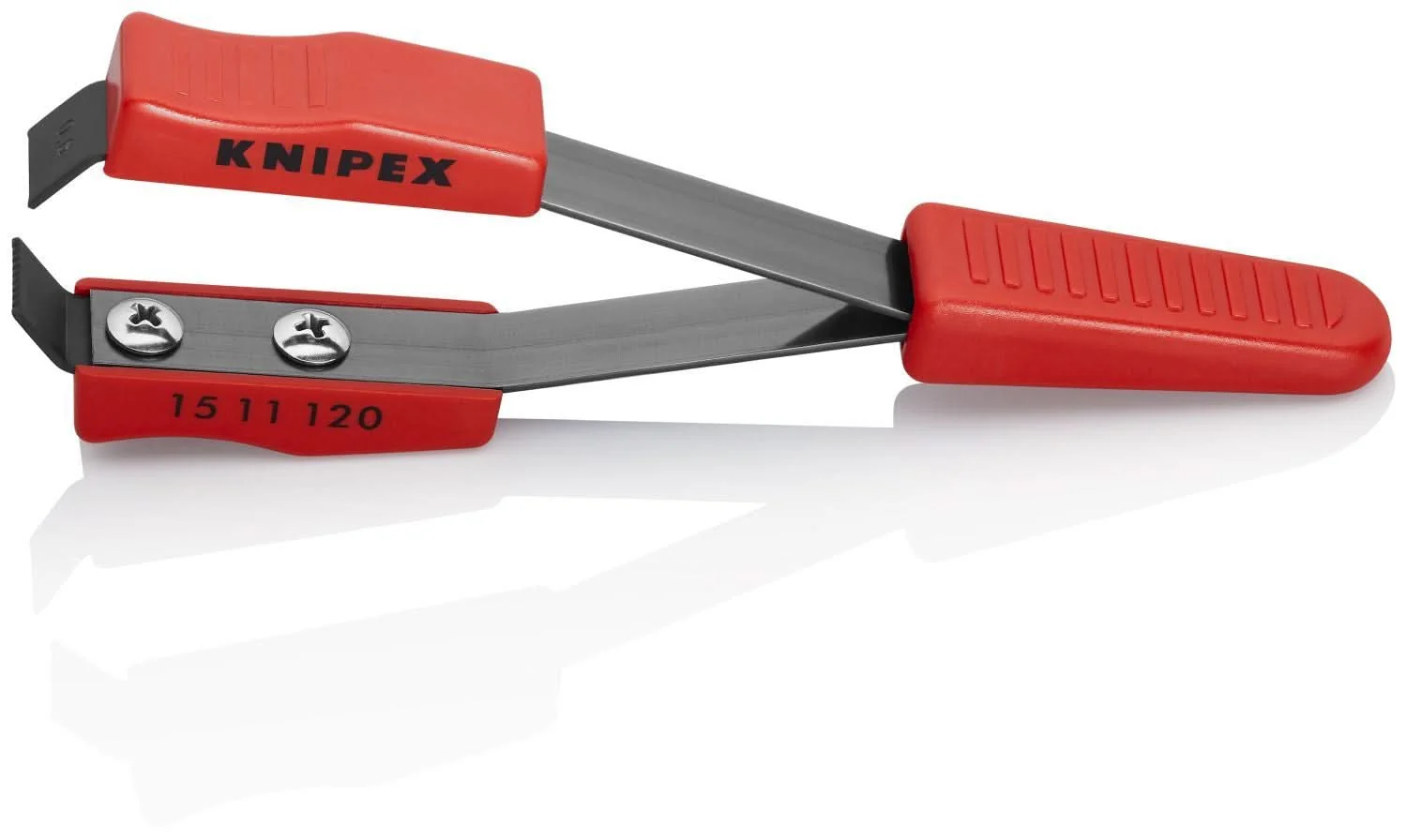 Knipex 15 11 120 Steel and Plastic Stripping Tweezers Magnetic Tips - Image 3