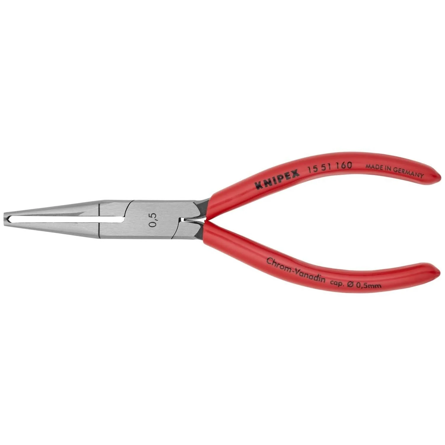 Knipex 15 51 160 End-Type Wire Stripper 0.5 mm - Image 1