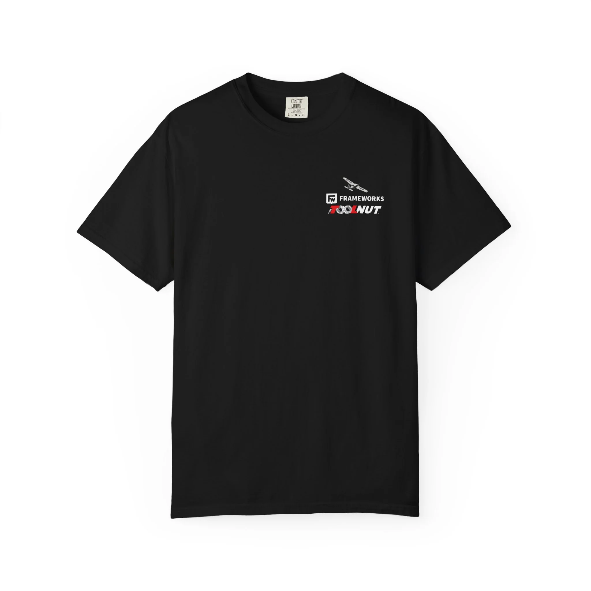 Downhill Mountain Bike World Cup - Loudenvielle France Round 2 Tool Nut Frameworks Team T-Shirt - Image 2