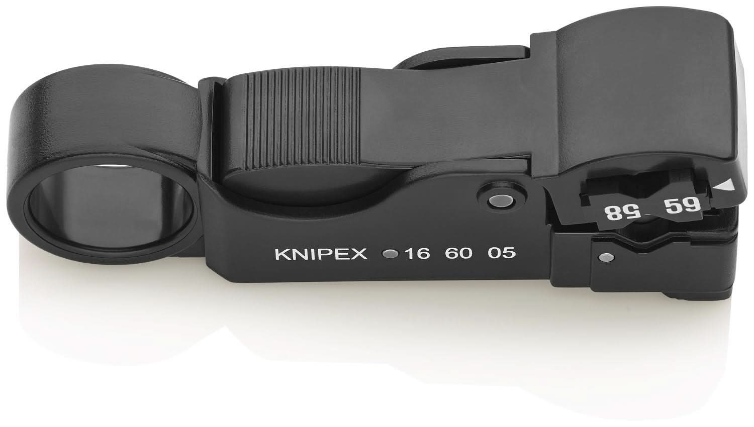 Knipex 16 60 05 SB Coax Wire Stripper - Image 3