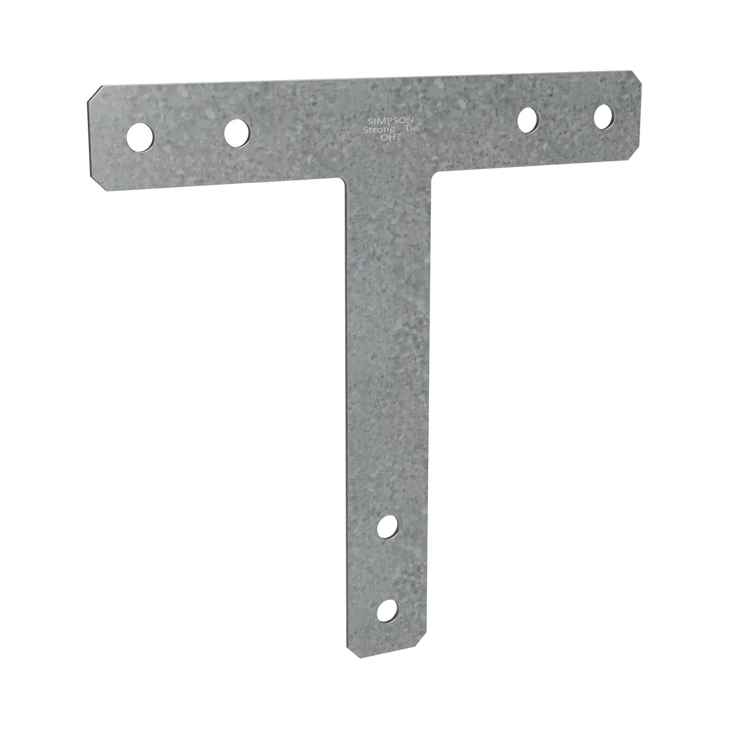 Simpson Strong-Tie 1616HTHDG HT 16-in. x 16-in. 7-Gauge Hot-Dip Galvanized Heavy T Strap - Image 2