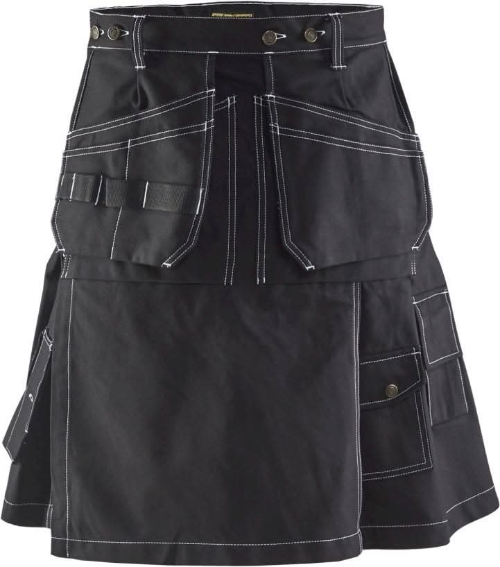 Blaklader 16271370 Glasgow Kilt, Black - Image 1
