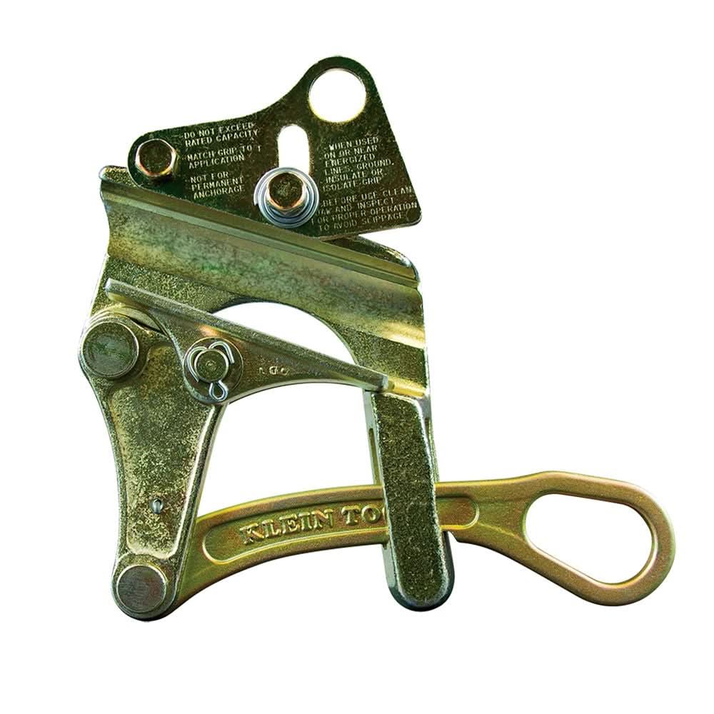Klein Tools 1716-71 Parallel Jaw Grip – Lock, HDPE Wire to 1.362-Inch