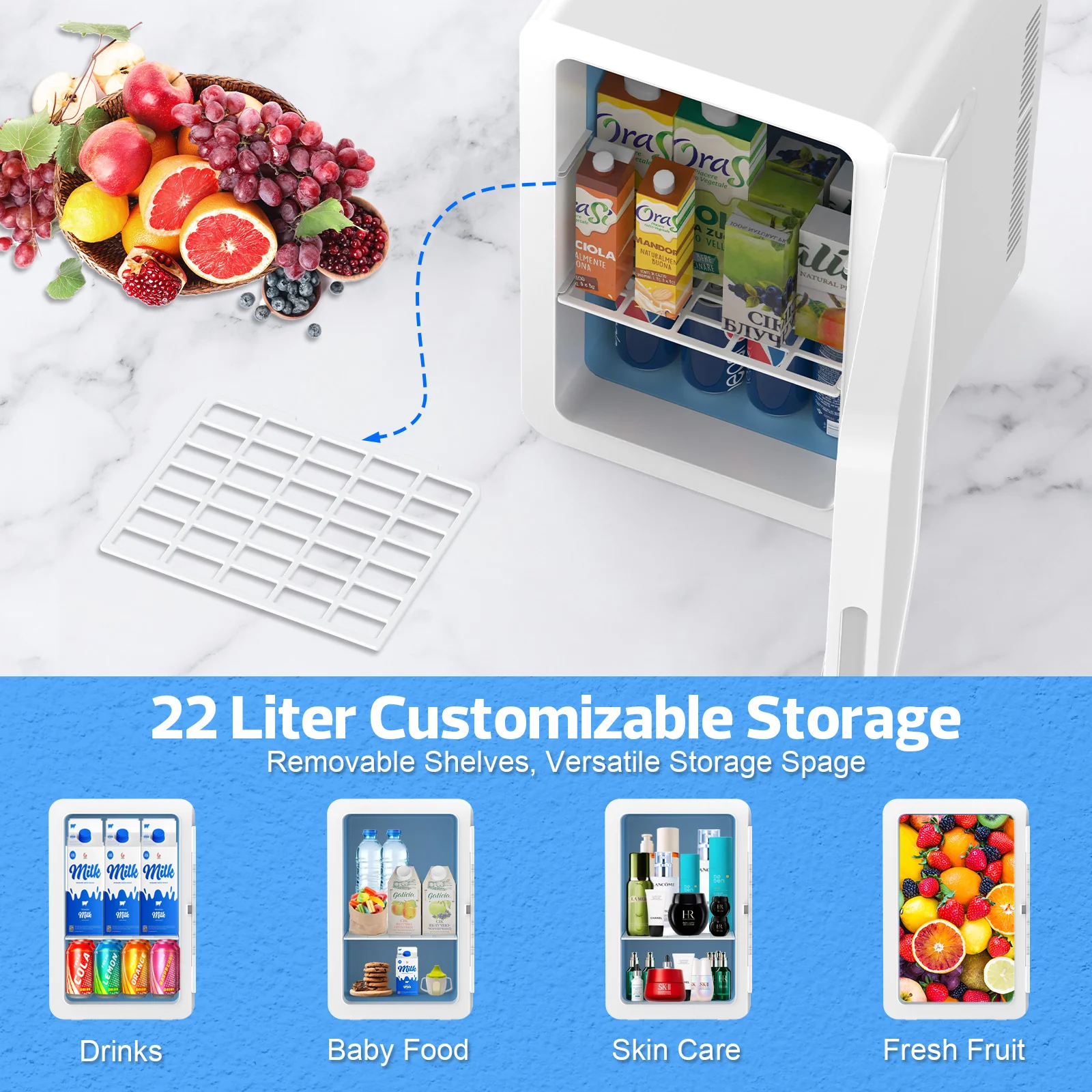 Advwin 22L Mini Fridge Cooler & Warmer - Image 3