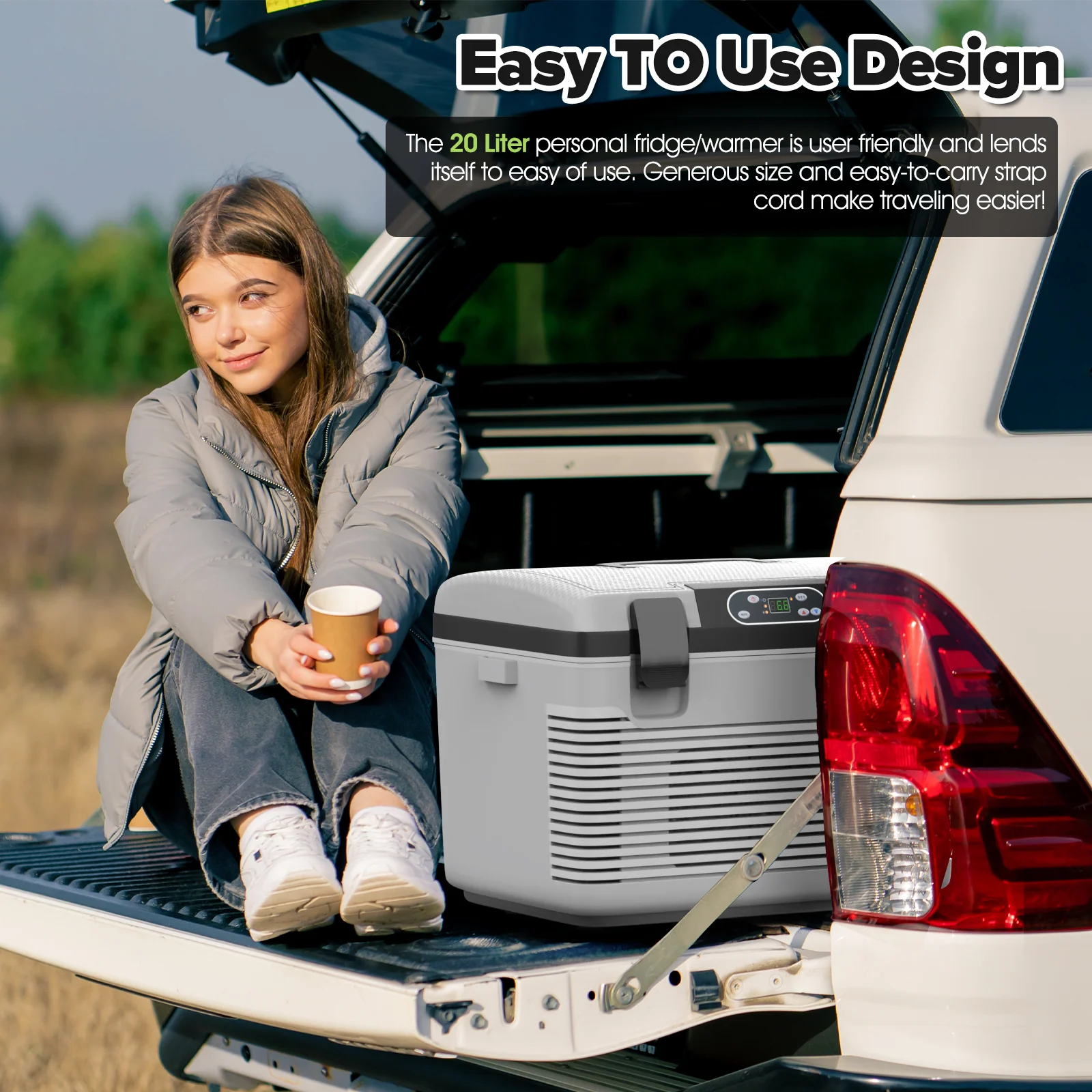 Advwin 18L Portable Car Fridge for Camping - Image 3