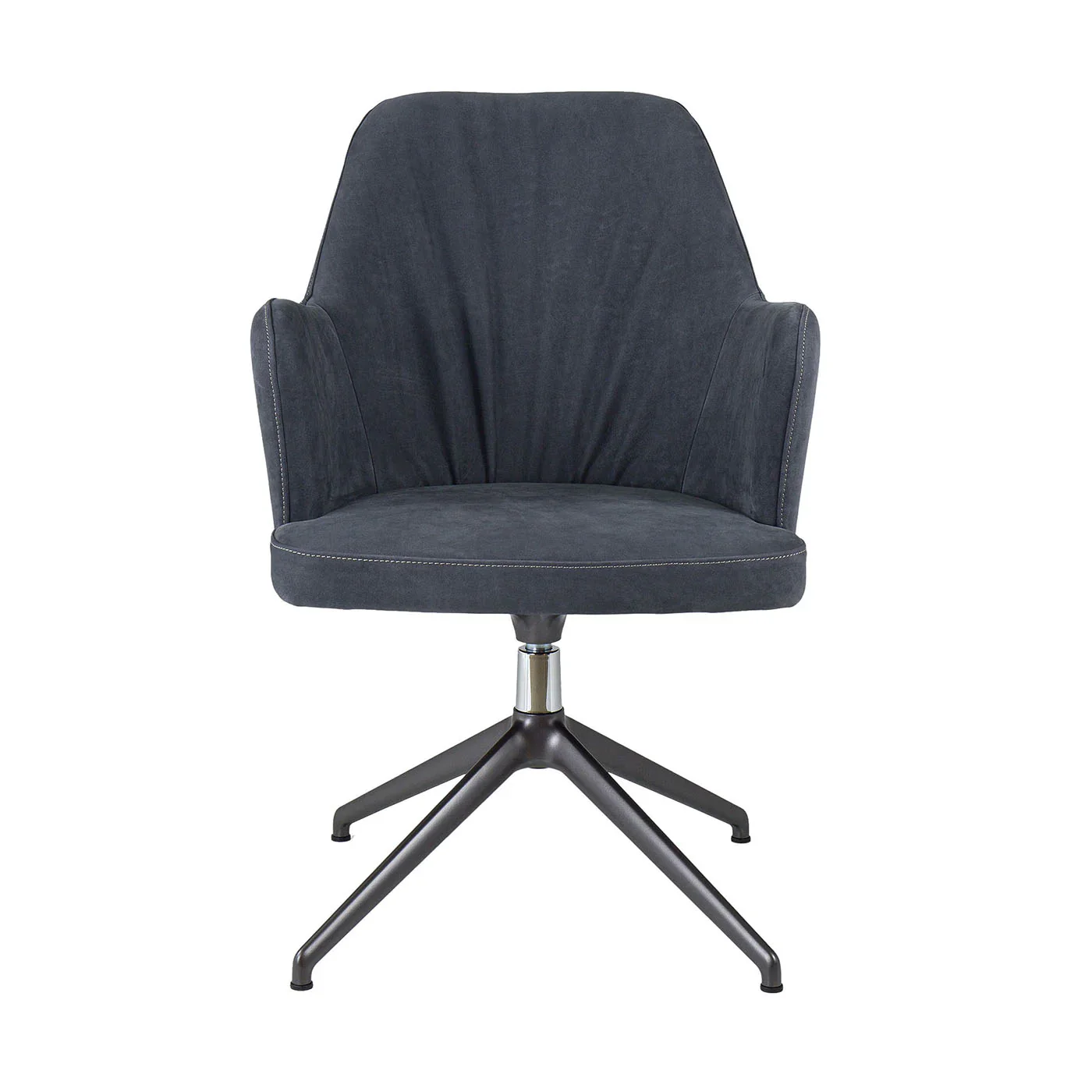 BOB BLUE LEATHER OFFICE SWIVEL CHAIR | $3,175.00 - Image 2