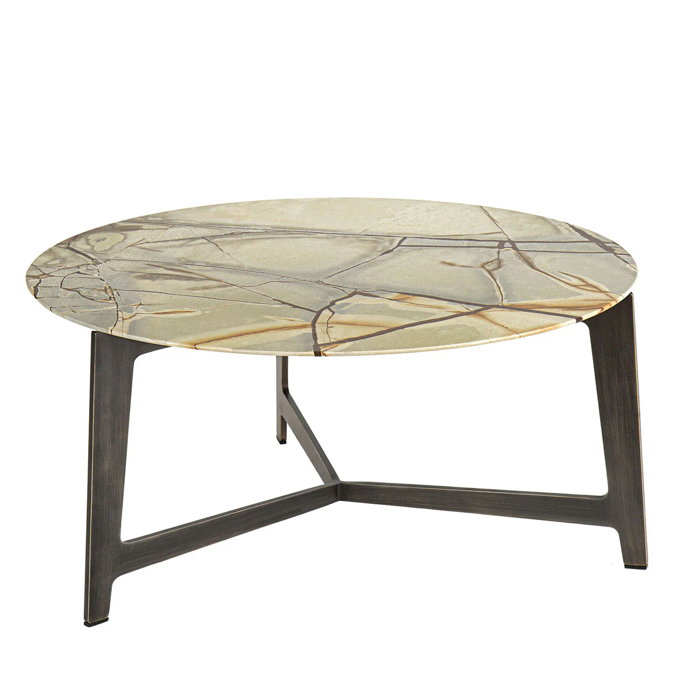 B160 BLUE ISLAND MARBLE TOP COFFEE TABLE | $4,025.00 - Image 1