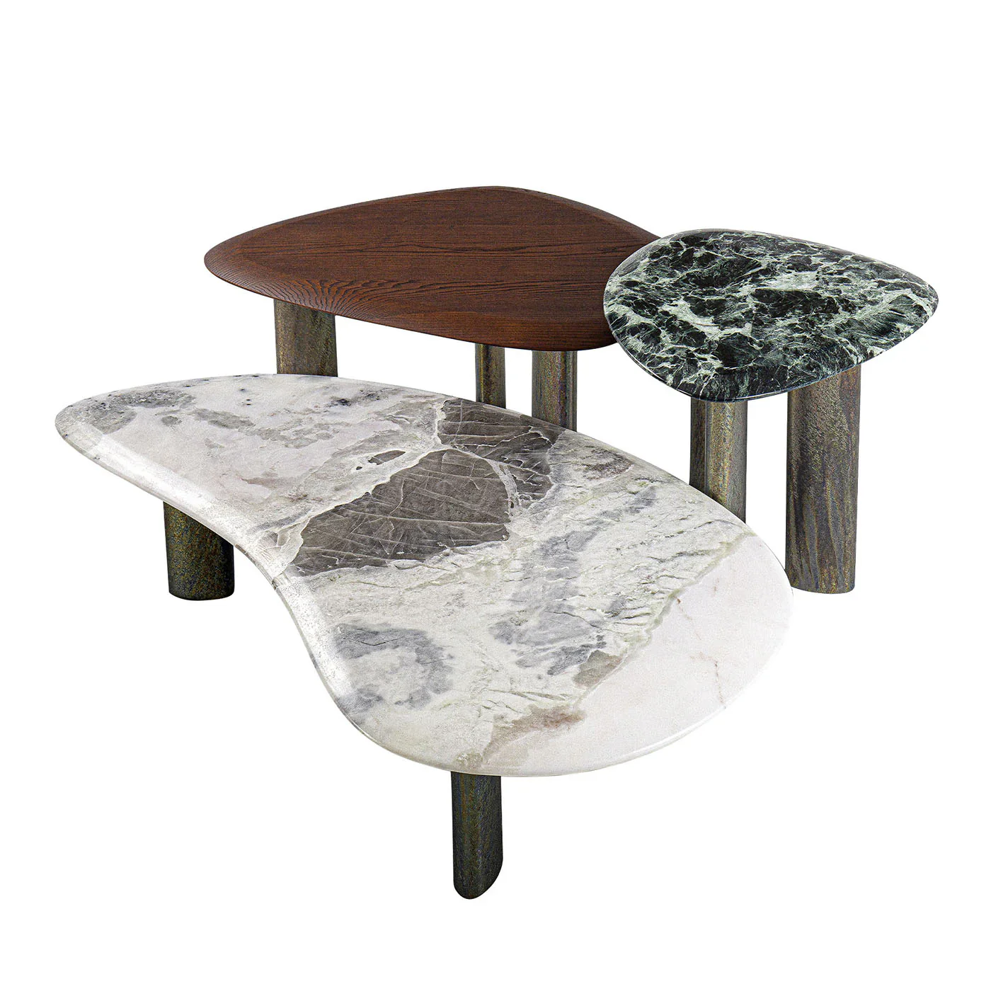 EGEO LOW COFFEE TABLE WITH OYSTER MARBLE TOP | $10,500.00 - Image 2