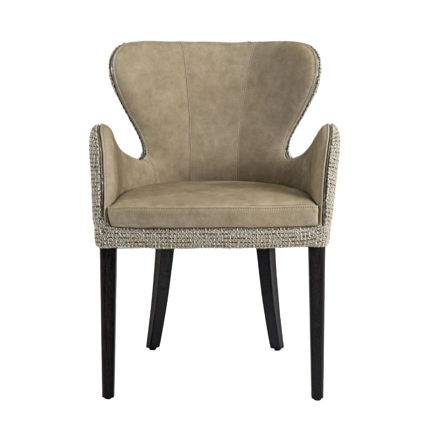 ELEKTRA BEIGE LEATHER CHAIR | $2,825.00 - Image 1