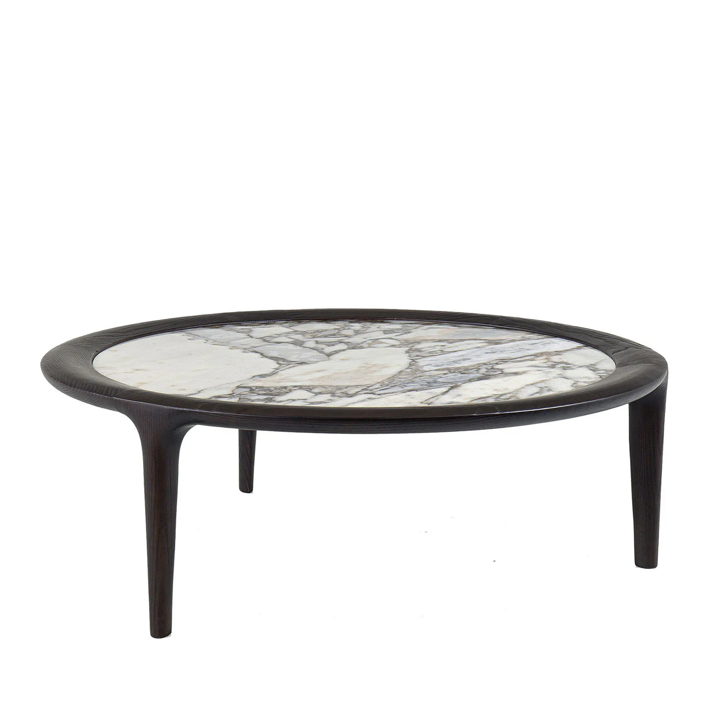 GODOT BROWN OAK WOOD AND OCEAN STORM MARBLE COFFEE TABLE | $5,590.00 - Image 1