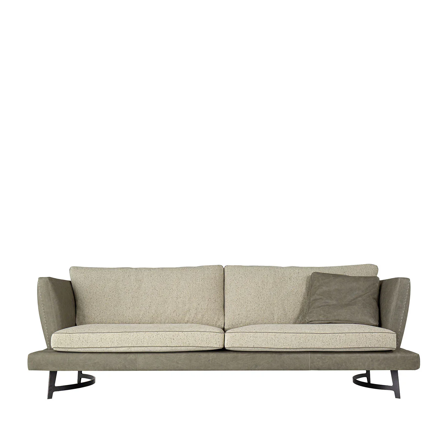 MARTIN GRAY SOFA WITH METAL BASE | ,625.00