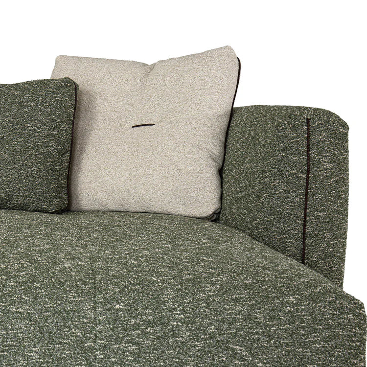 SHIFU GREEN LEATHER MODULAR SOFA | $20,800.00 - Image 3
