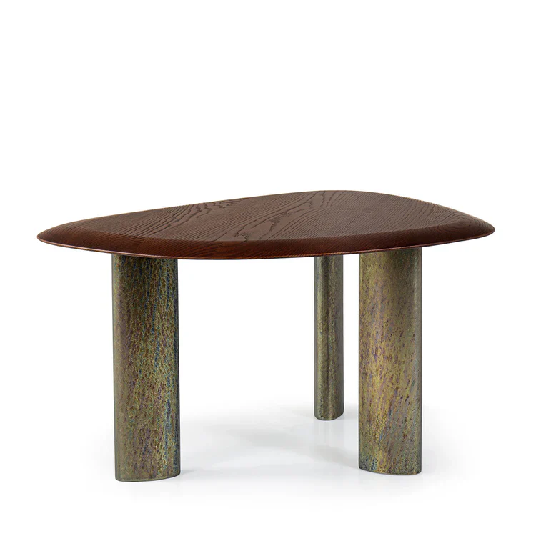 EGEO MEDIUM COFFEE TABLE WITH LIGHT BROWN OAK WOOD TOP | $4,110.00 - Image 1