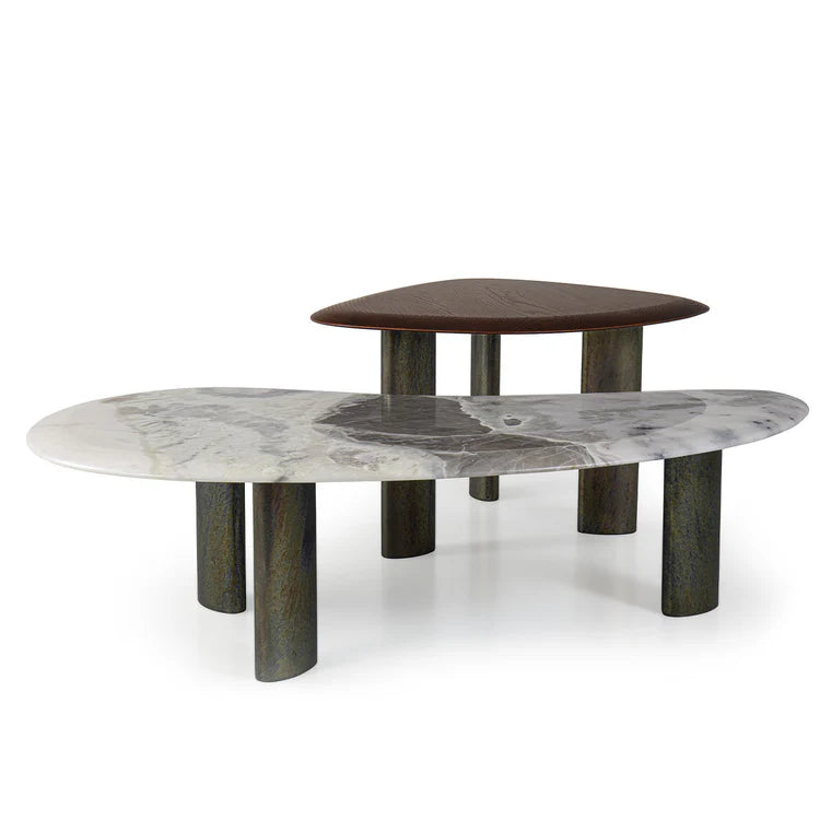 EGEO LOW COFFEE TABLE WITH OYSTER MARBLE TOP | $10,500.00 - Image 3