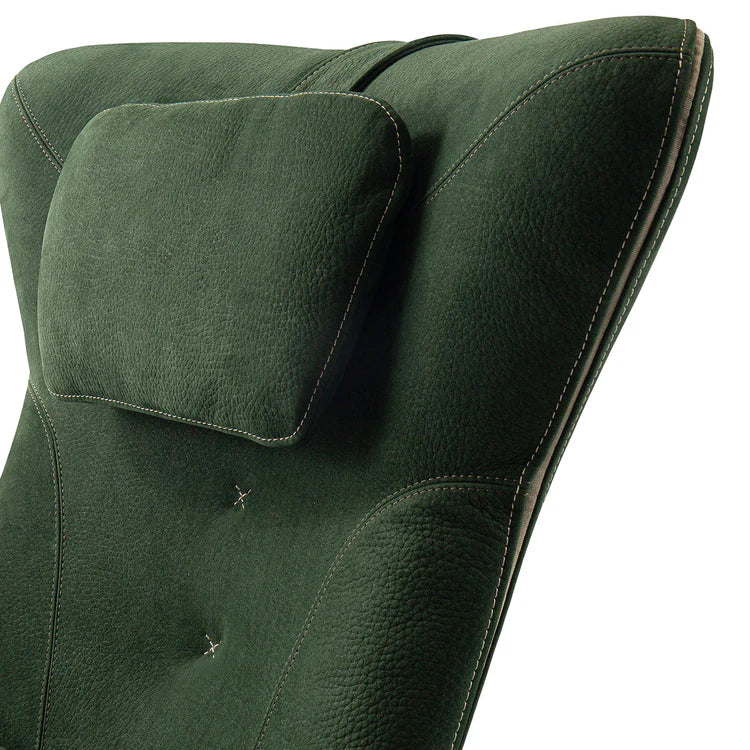 MIA GREEN LEATHER WITH METAL BASE ARMCHAIR | $6,320.00 - Image 3