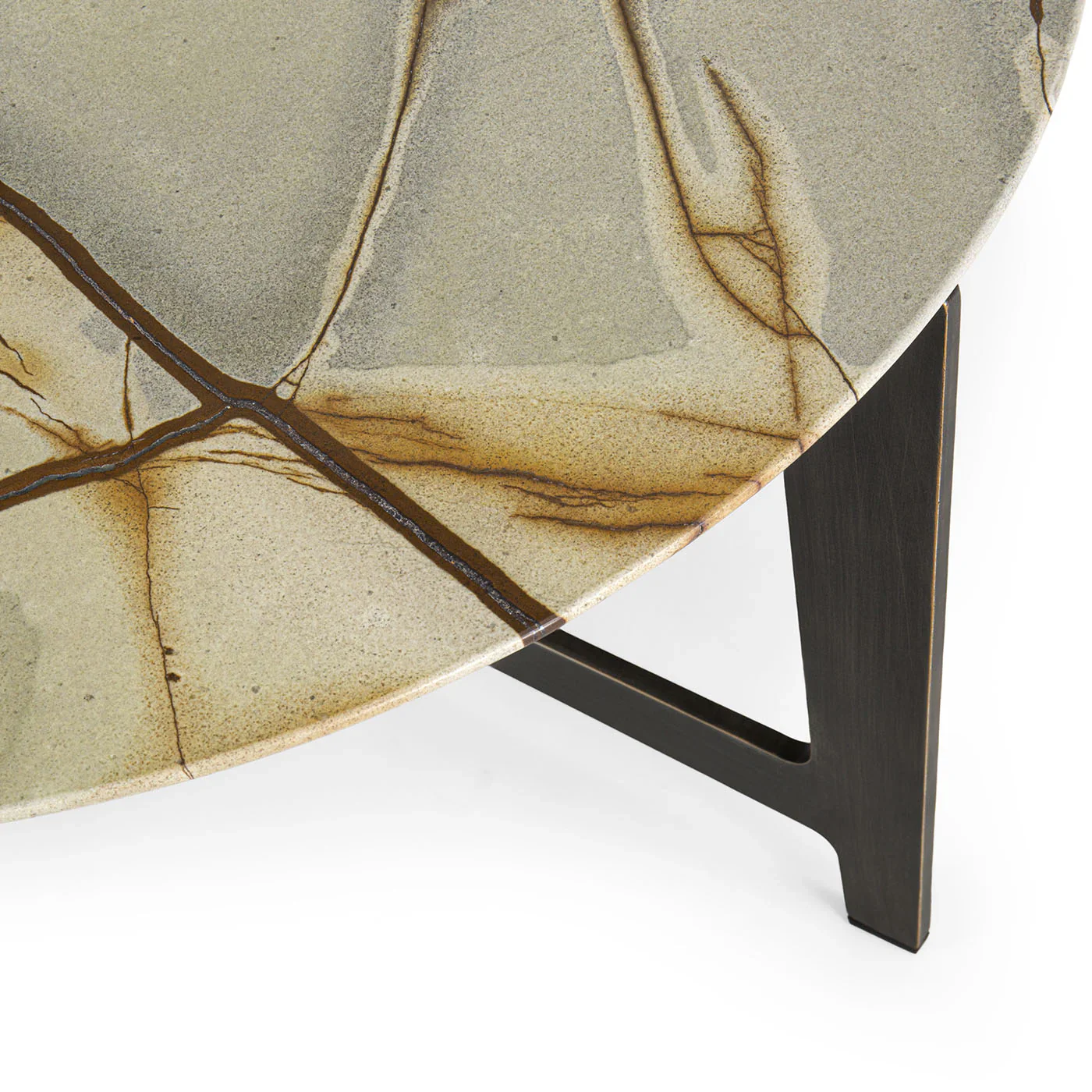 B160 BLUE ISLAND MARBLE TOP COFFEE TABLE | $4,025.00 - Image 2