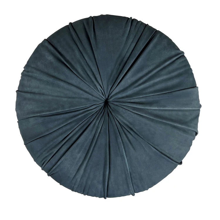 BONBON BLUE LEATHER POUF | $2,855.00 - Image 3