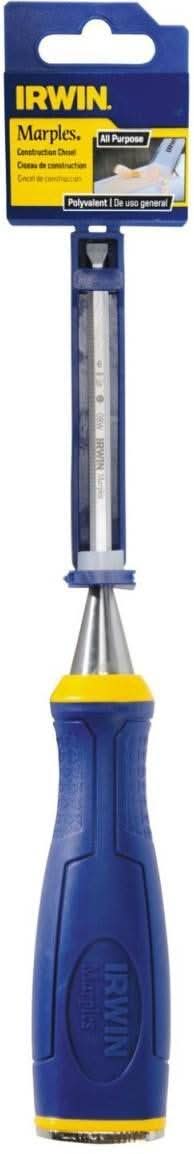 Irwin 1768772 Marples Construction Chisel 1/4-in. Blade Width - Image 2