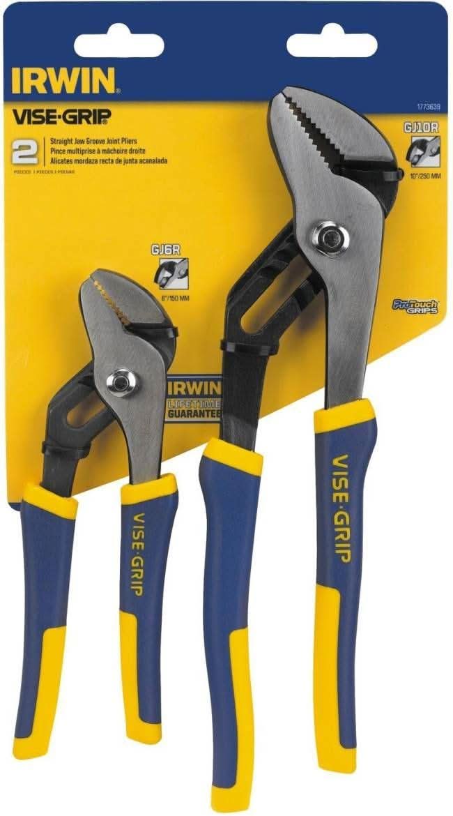 Irwin 1773639 VISE-GRIP 2-Piece Groove Joint Pliers Set - Image 3