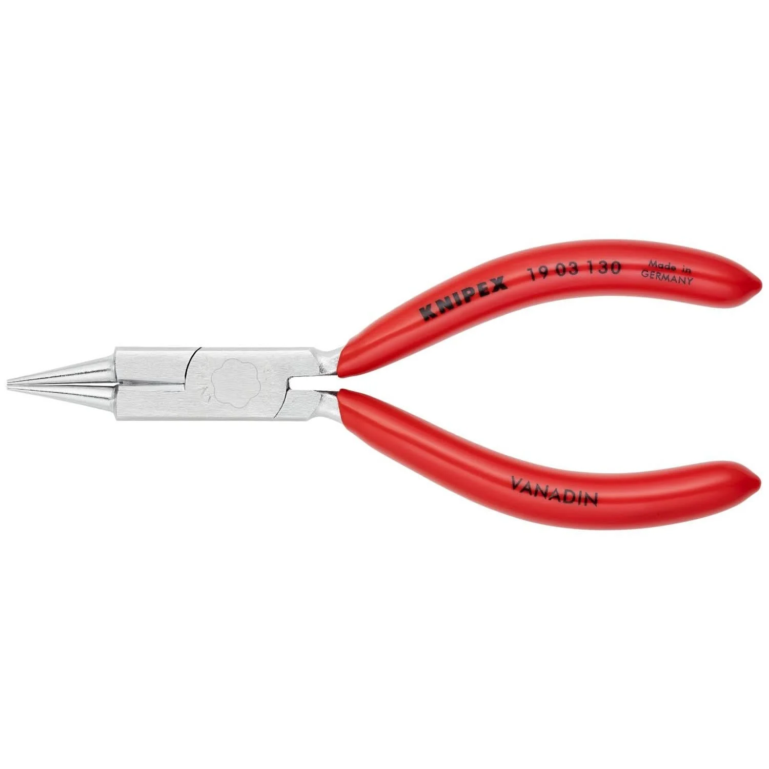 Knipex 19 03 130 Round Nose-Jeweler's Pliers - Image 1