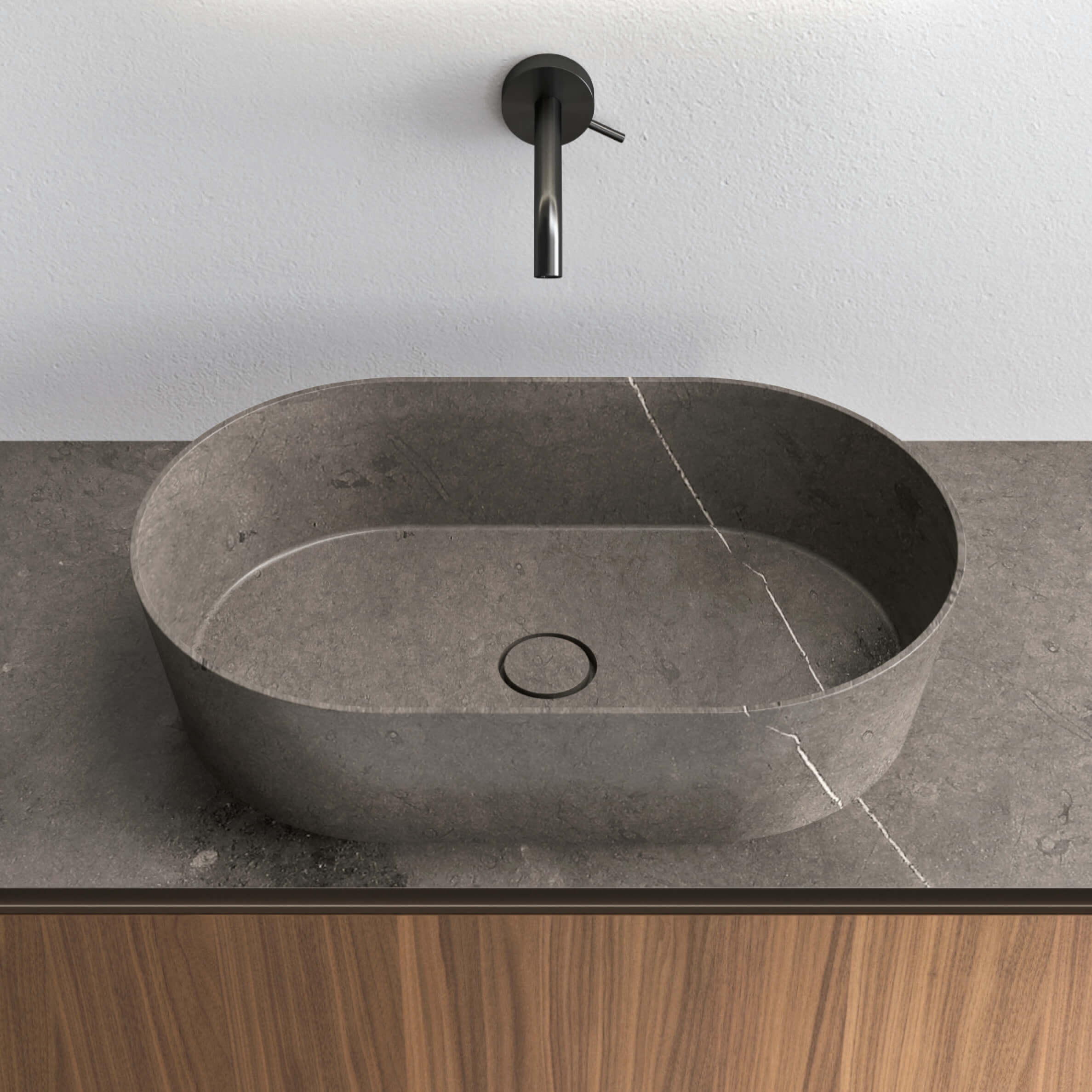PURO 19.03 l washbasin & mirror by NOORTH - Image 2