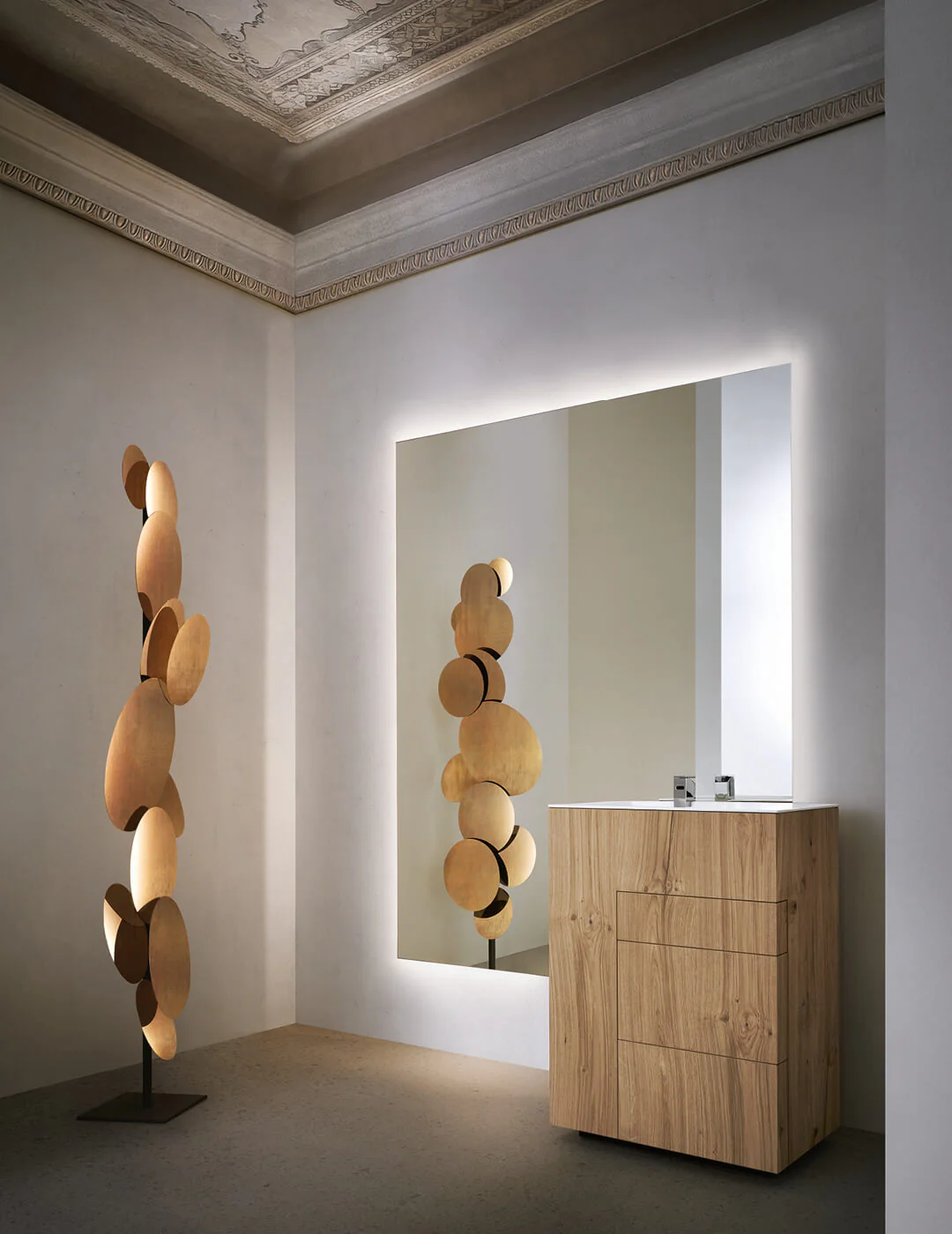 TOUCH 19.03 l washbasin & mirror by NOORTH - Image 1