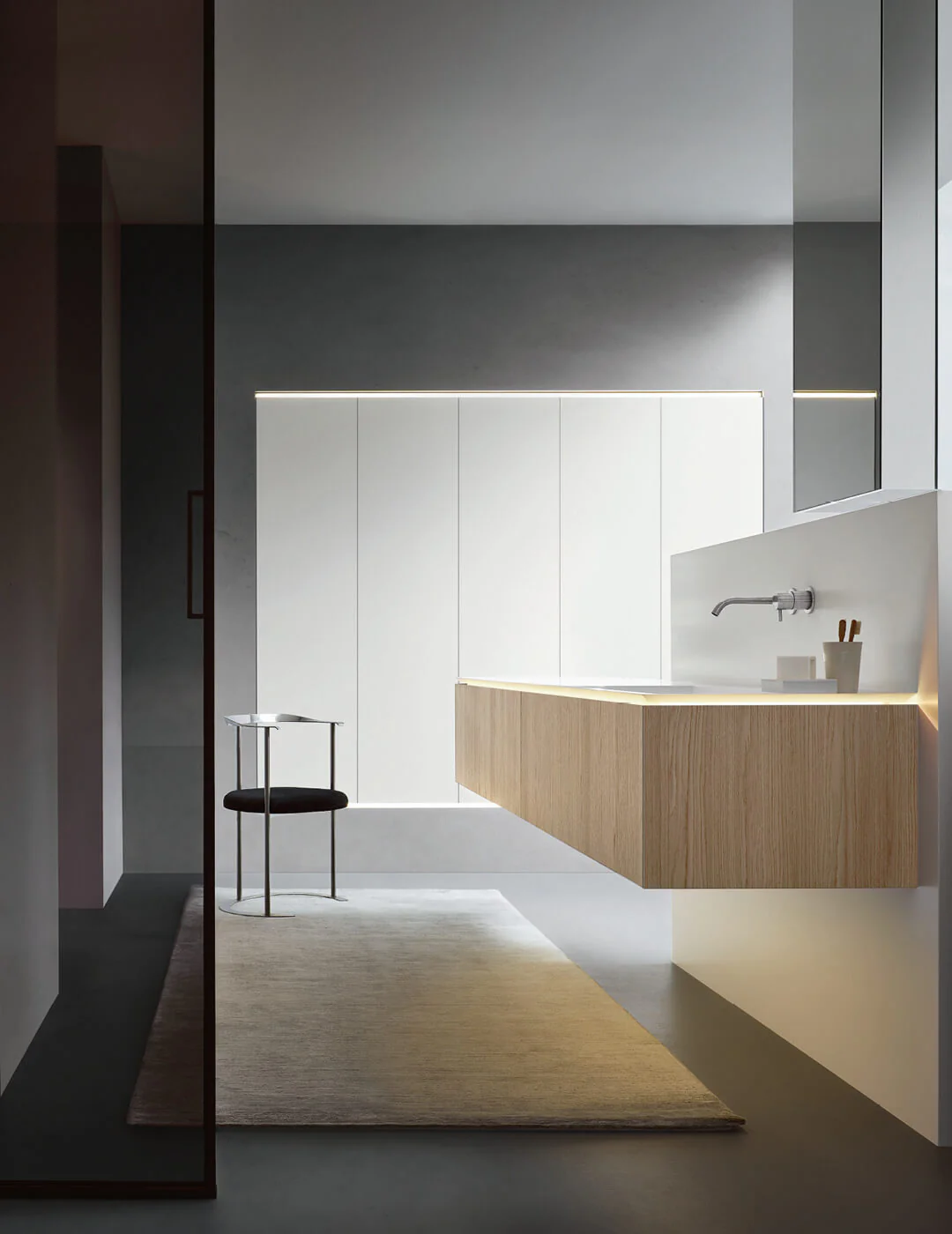 PURO 19.04 l washbasin & mirror by NOORTH - Image 2