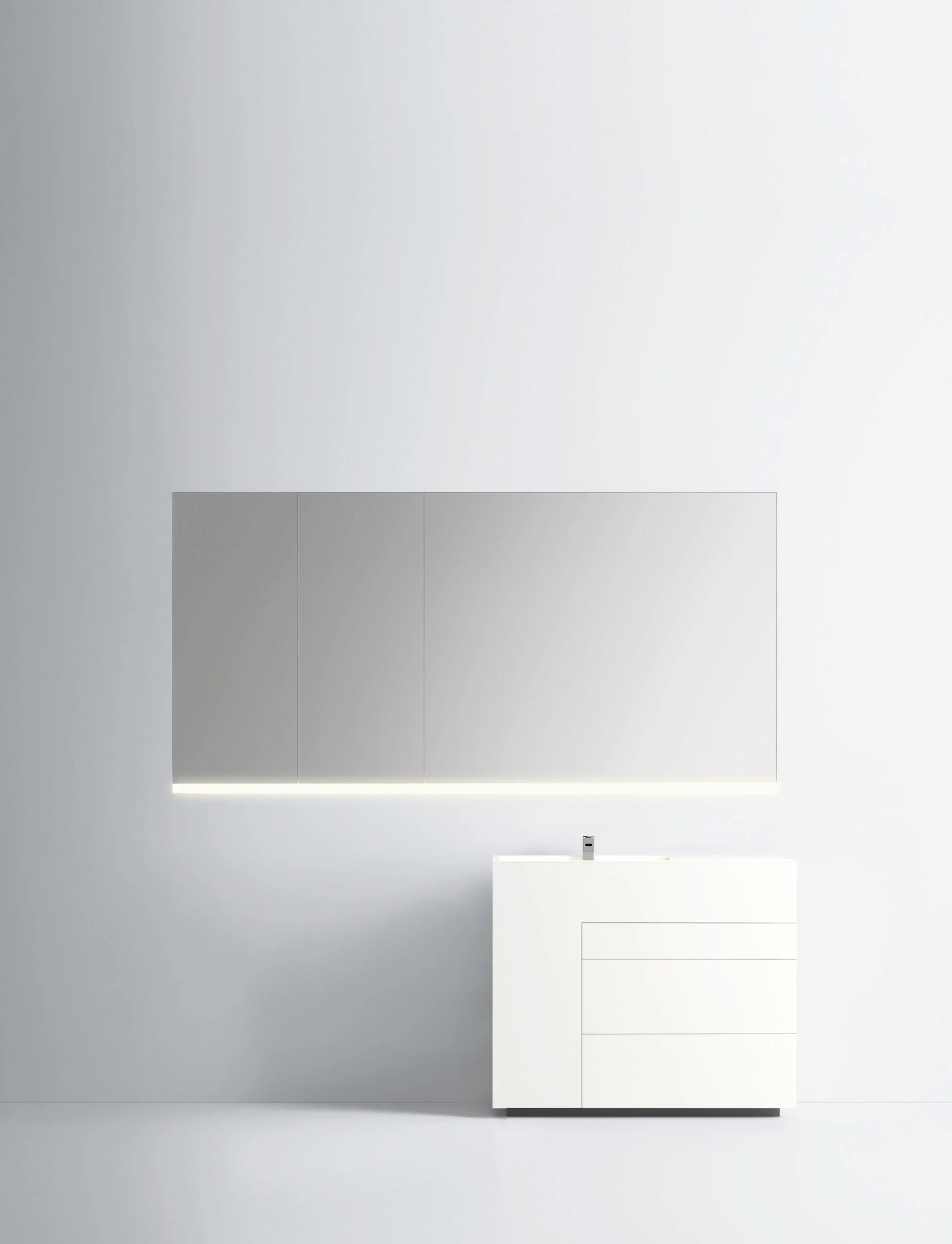 TOUCH 19.05 l washbasin & mirror by NOORTH - Image 1
