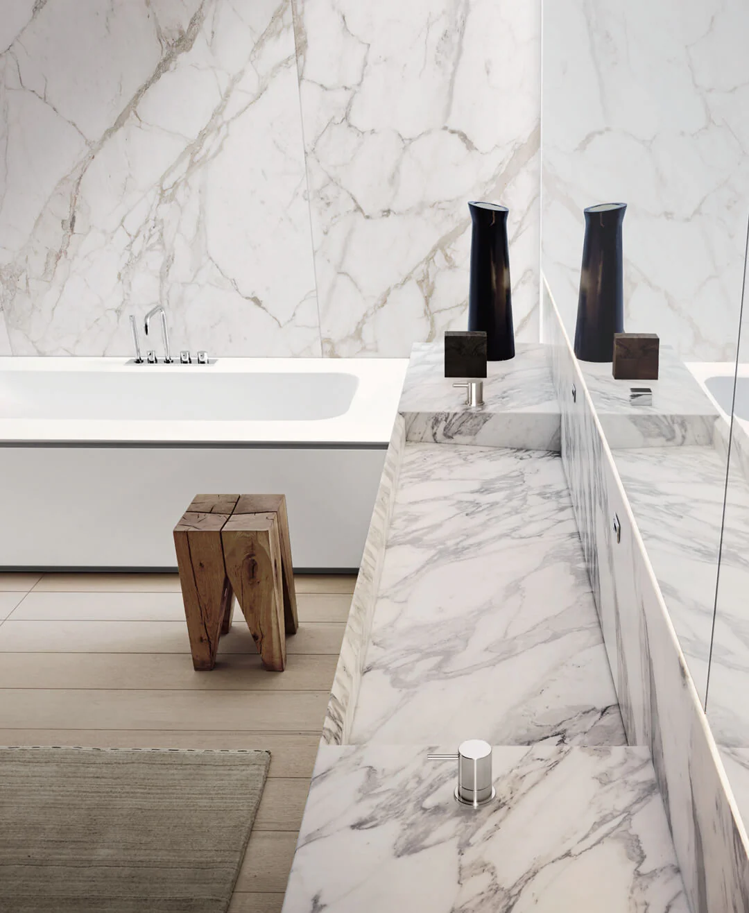 PURO 19.09 l washbasin & mirror by NOORTH - Image 2