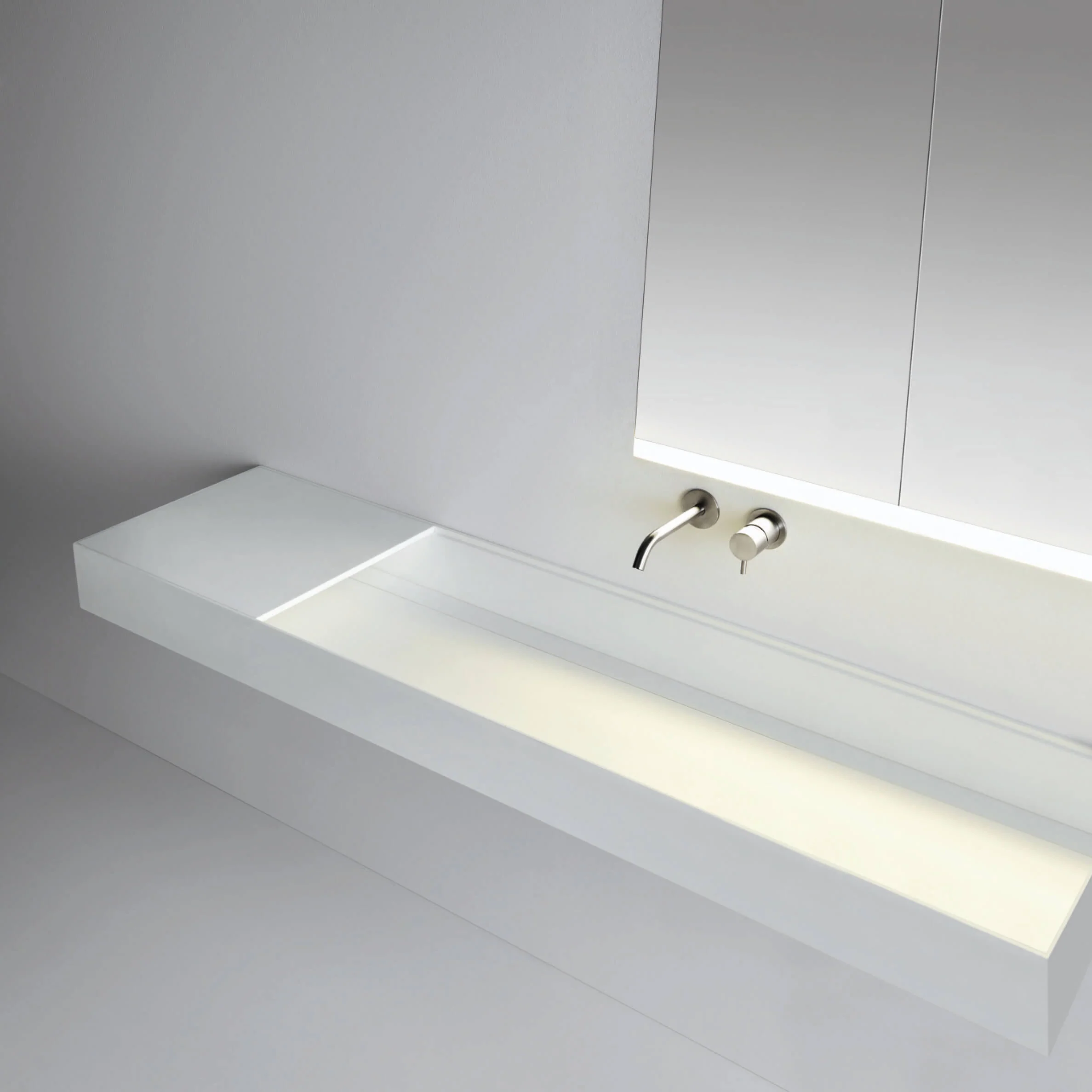 PURO 19.11 l washbasin & mirror by NOORTH - Image 2