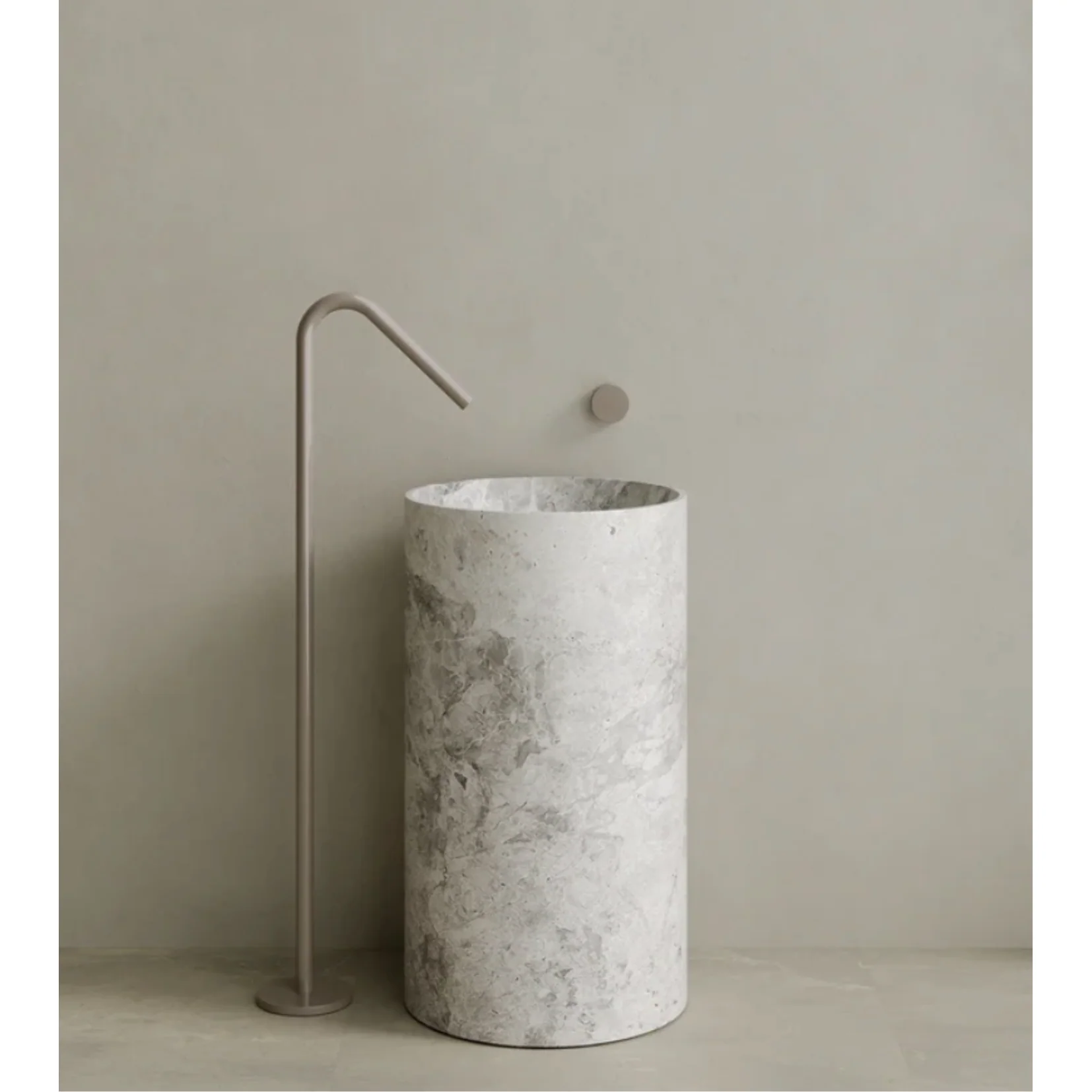 ELEMENTO BATH | ORBITA STONE PEDESTAL SINK | ,349.30 –  ,945.00