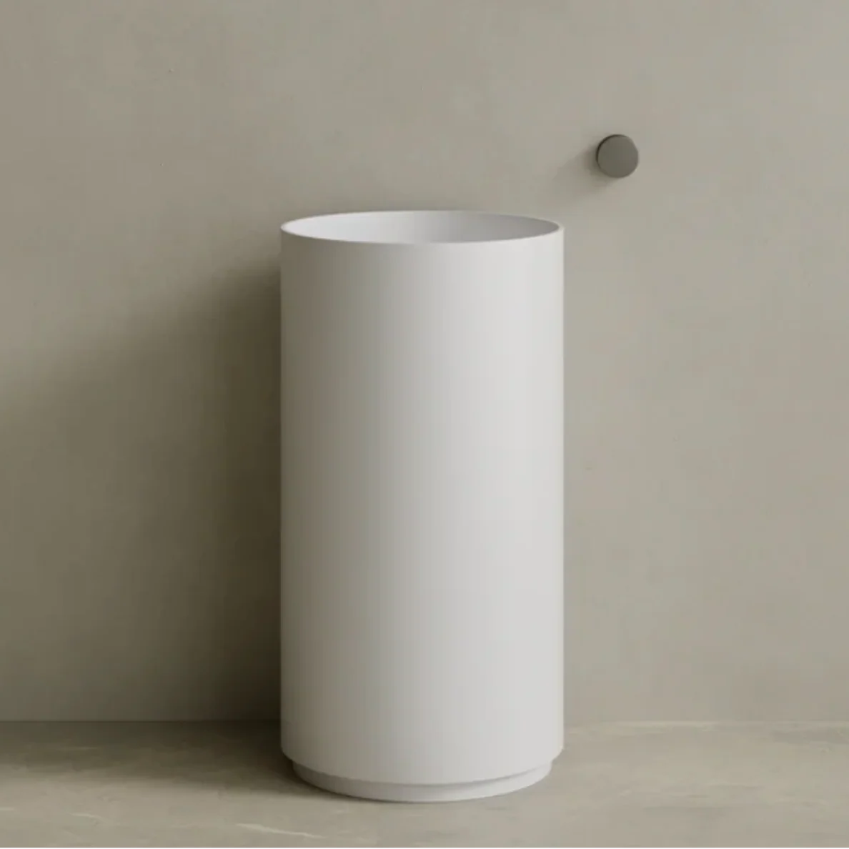 ELEMENTO BATH | 18″ x 34″ / 16″ x 34″ ROUND PEDESTAL SINK | ,423.90 – ,509.10