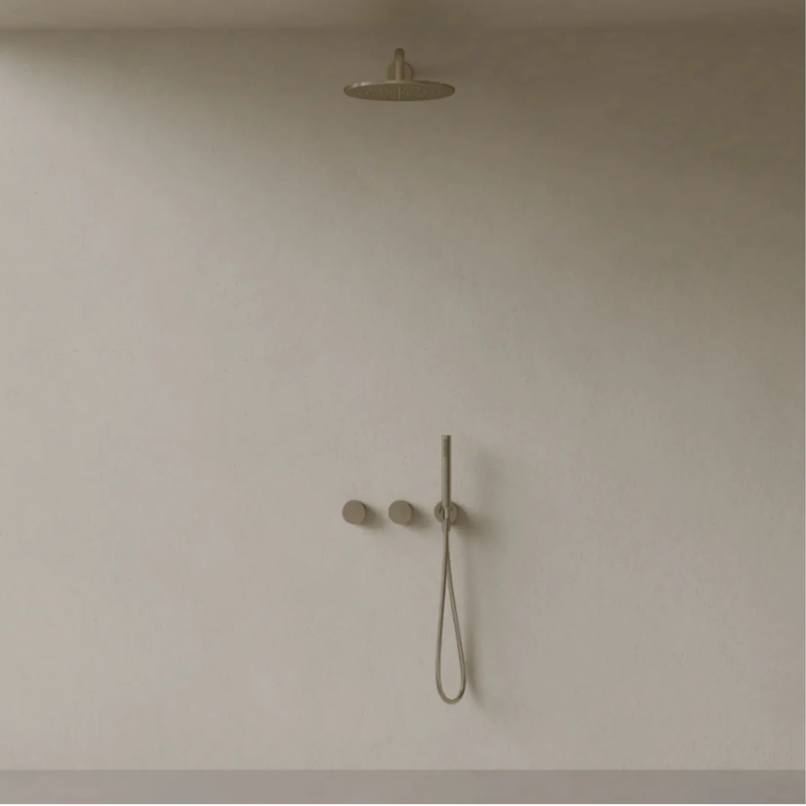 ELEMENTO BATH | THERMOSTATIC CURVED ARM RAINFALL SHOWER SYSTEM | ,912.50 – ,512.50