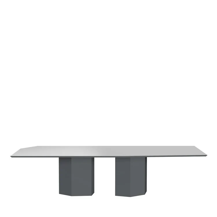 SECOLO | MONITH GLOSSY BLUE DINING TABLE | $13,140 - Image 1