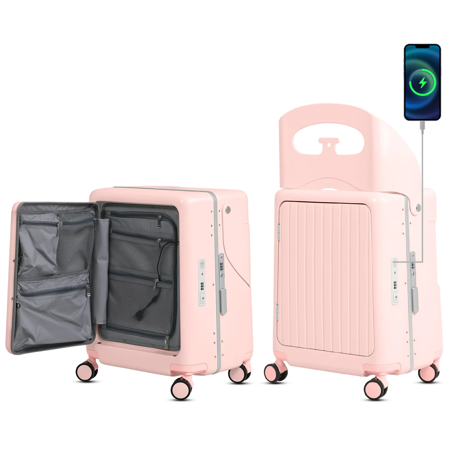 Advwin Carry On Luggage with Seat For Kids - Image 2