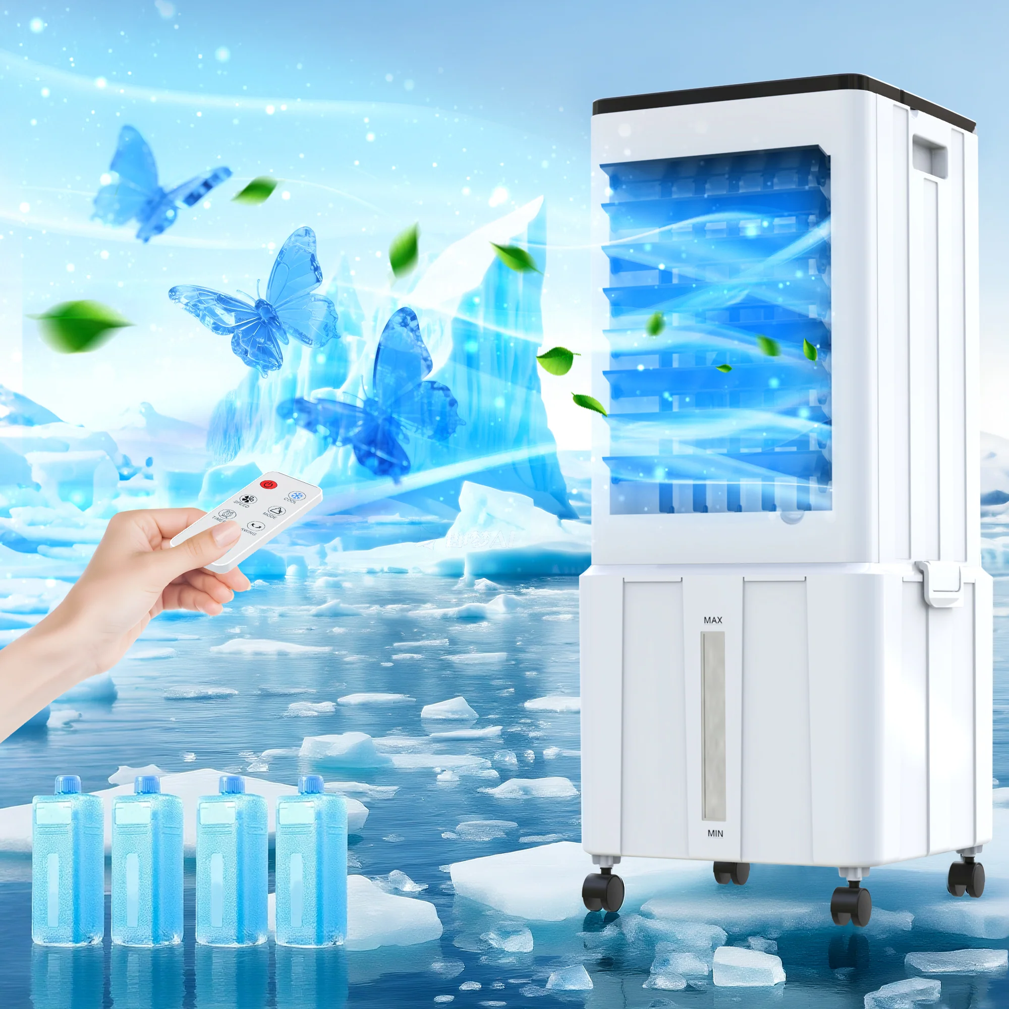 Advwin Windowless Portable Air Cooler Fan - Image 2