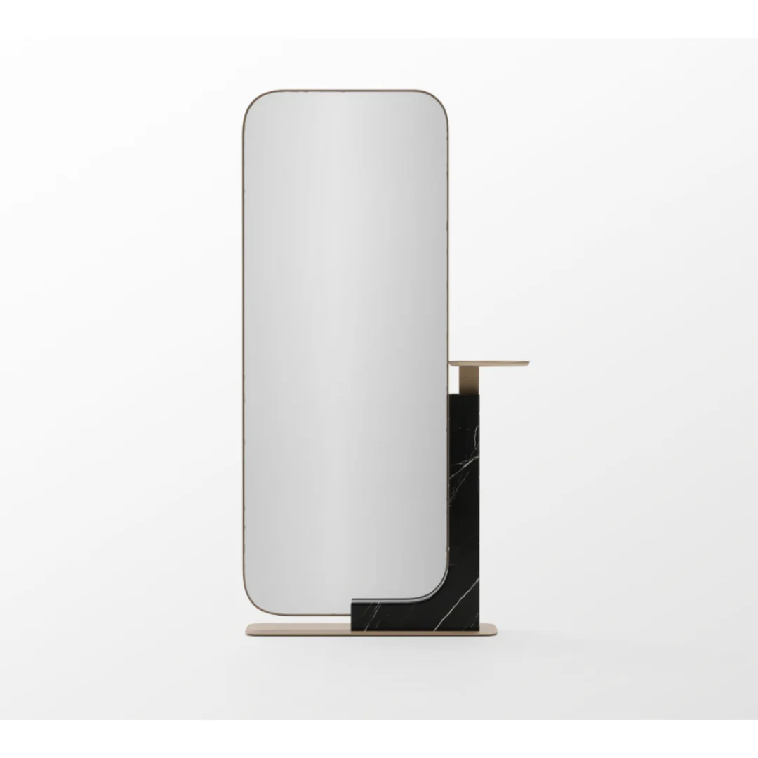 CARACOLE | OVERLAP FLOOR MIRROR DARK BASE | ,010.00
